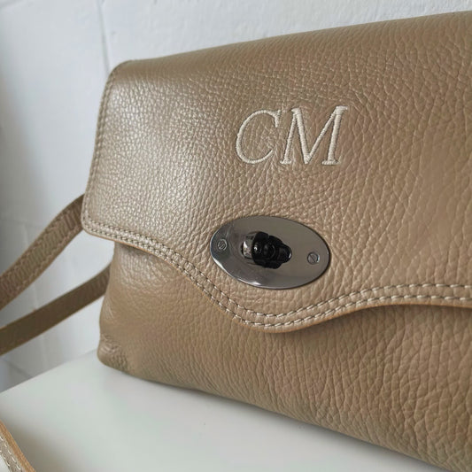 Bolso piel estilo sobre personalizado