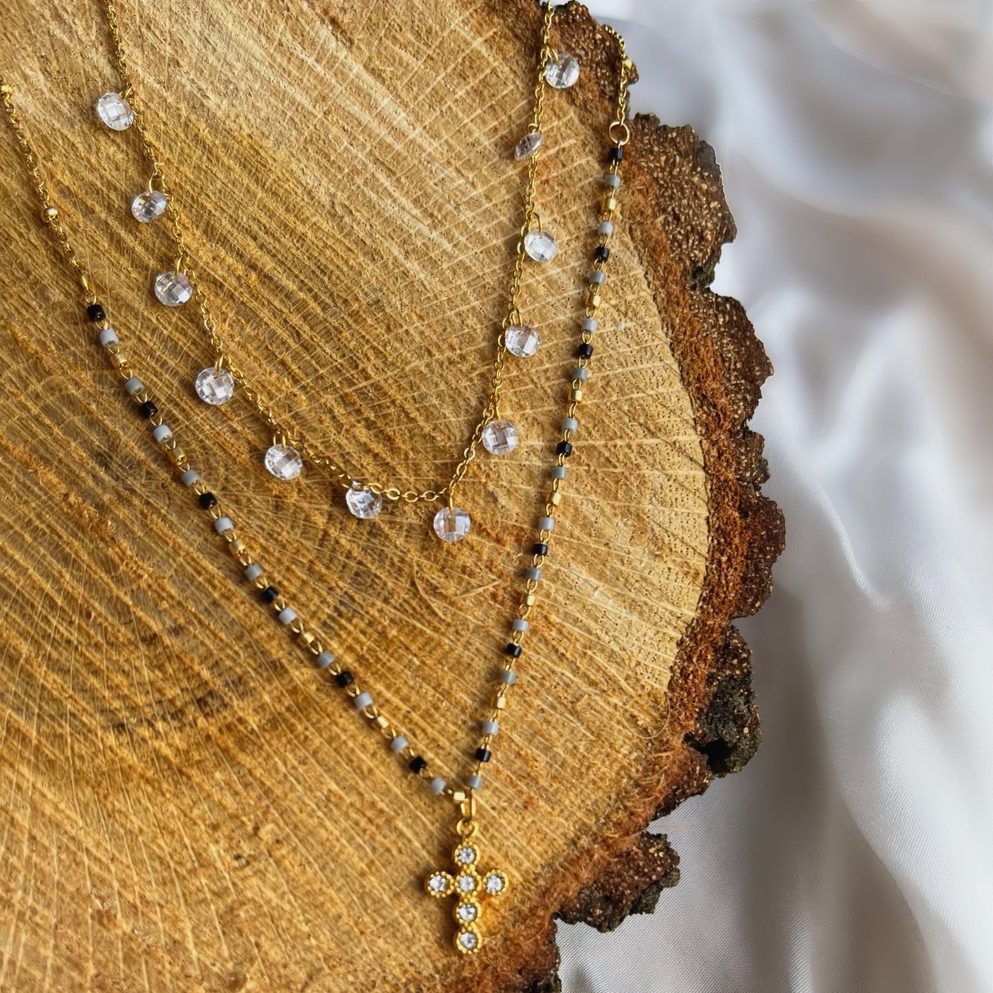 Collar cristalino