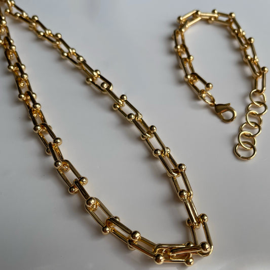 Conjunto pulsera y collar