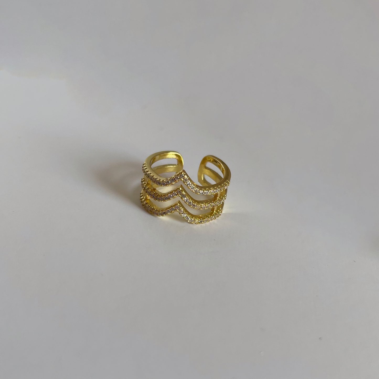 Anillo triple pico