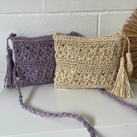 Mini bandolera rafia