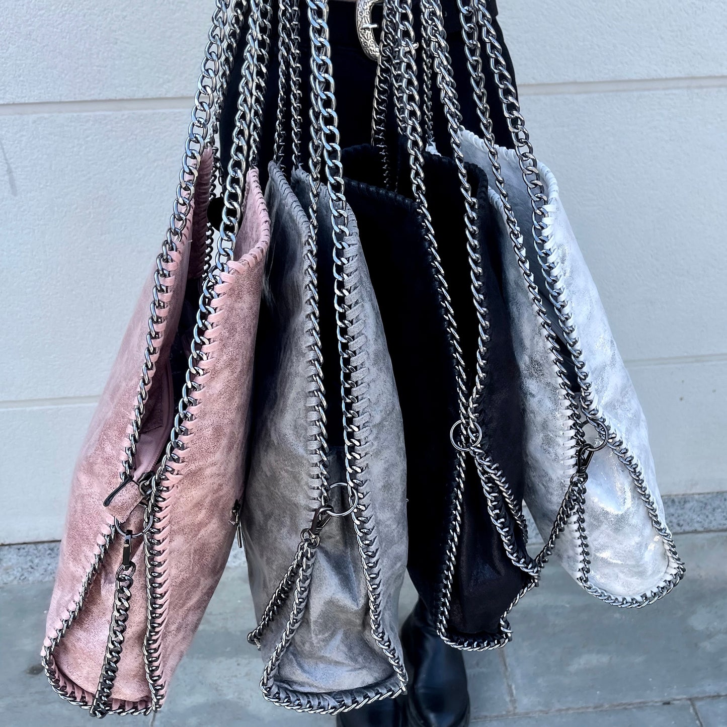 Bolso stella personalizado iniciales - rosa